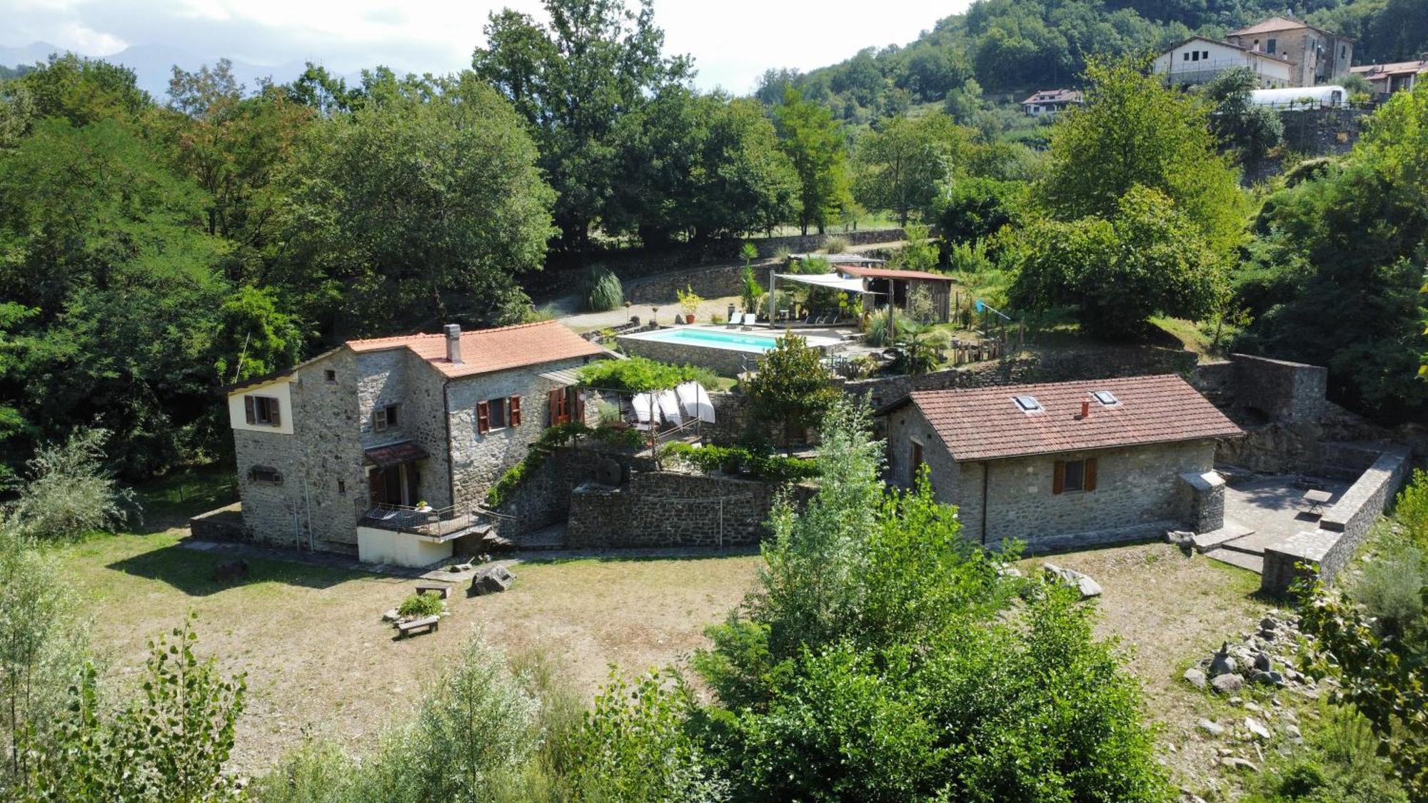 Magic Mill Castagnetoli Villa Mulazzo Bagian luar foto